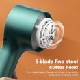 thumbnail image 4 of Electric Lint Remover Clothes Cleaner Fabric Shaver USB Rechargeable Debobbler, 4 of 5