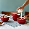 thumbnail image 4 of Staub Ceramic 2-pc Large Universal Bowl Set - Cherry, 4 of 5