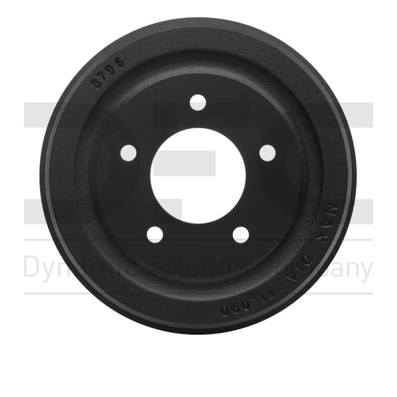 Dynamic Friction Company True Balanced Brake DRUM (1) 365-54052 For 1968-1972 Ford F-100