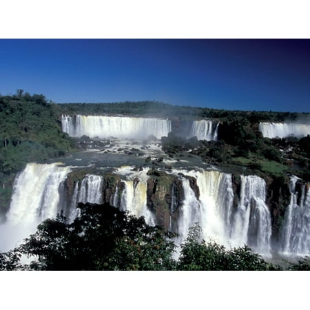 - Foz Do Iguacu, Iguacu National Park, Parana, Brazil Print Wall Art By Julie Bendlin