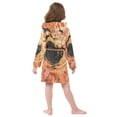 thumbnail image 6 of DIXRUYEE Bathrobes Belt Hooded Autumn Cat Creative Pattern, 6 of 8