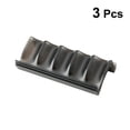 thumbnail image 2 of 3 Pcs 5 Slots Essential Oil Bottle Storage Rack Drawer Storage Organizer Foldable Essential Oil Bottle Plastic Rack Household Organizer Rack (Black), 2 of 5