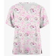 thumbnail image 4 of Uniforme médico de enfermera con estampado de gato de Disney Mary, uniforme de enfermería para quirófano, ropa de hospital para mascotas, camisetas de manga corta, 4 of 5