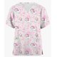 thumbnail image 4 of Uniforme médico de enfermera con estampado de gato de Disney Mary, uniforme de enfermería para quirófano, ropa de hospital para mascotas, camisetas de manga corta, 4 of 5