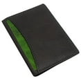 thumbnail image 2 of RFID Blocking Slim Thin Leather Credit Card ID Mini Wallet Holder Bifold Driver's License Safe, 2 of 7