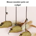 thumbnail image 3 of fastboy Cat Teaser Kitten Stick Playing Rod Compact Size Smooth Surface Interesting Pet Supplies Interactive Interaction, 3 of 6
