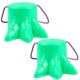 thumbnail image 3 of 2pcs Green Plastic Stilts Toy for Kids Outdoor Balance Training Fun and Exercise Shoes, 3 of 5