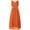 Orange, variant on Sinleey Girls Elegant Beaded Party Dress V Neck Ruched Chiffon Evening Gown Junior Bridesmaid Dresses Blue 8