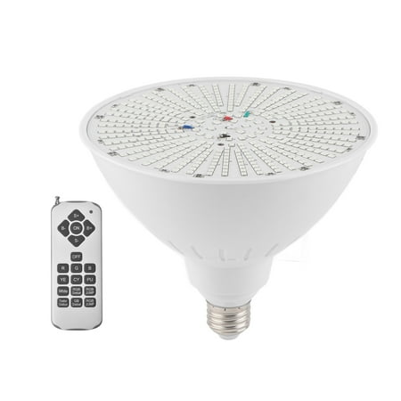 

12V 40W LED Pool Light E26 RGB Color Changing Pool Light Bulb with Remote Control
