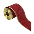 thumbnail image 3 of Cinta de regalo de Navidad, elegante, resistente, multiusos, ligera, manualidades, decoración, cinta para envolver regalos para fiesta de cumpleaños Rosa, 3 of 8