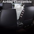 thumbnail image 6 of Seat Cover for Kia K5 2021-2025: Car Seat Covers Full Set Waterproof Faux Leather Seat Cover Cushion Protector (Black), 6 of 9
