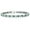 Green, variant on Radiant Simulated Blue Sapphire and Sparkling White Cubic Zirconia Tennis Bracelet for Women - The Perfect Luxury Gift for Her on Weddings and Special Occasions - 4.50 Cttw, 7 inch Length
