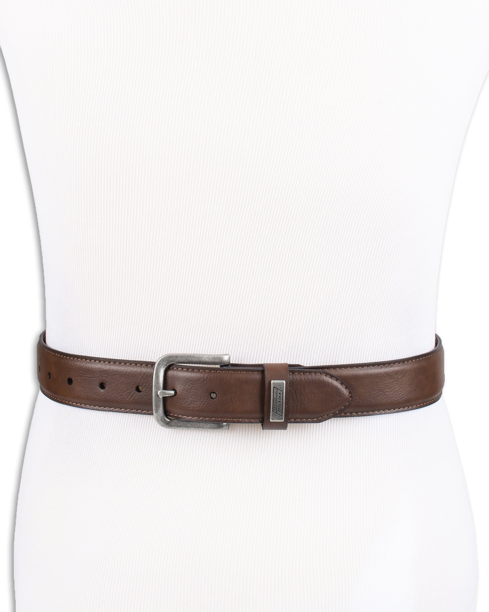 Genuine Dickies Men's Tan Everyday Casual Stretch Belt (Regular and Big & Tall Sizes)