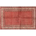 thumbnail image 1 of Ahgly Company Indoor Rectangle Traditional Sunrise Orange Persian Area Rugs, 8' x 10', 1 of 6