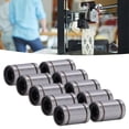 thumbnail image 4 of Linear Motion Bearing, Low Friction 10Pcs CNC Bearings High Rigidity 6 Row Balls ID 6mm OD 12mm  For Optical Axes Slider For Electronic Devices, 4 of 8