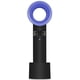 thumbnail image 2 of Ventilador portátil sin aspas recargable por USB, minirefrigerador de mano, ventilador de mano sin aspas con indicadores LED de 3 niveles Levamdar  WRMH-841-2, 2 of 7