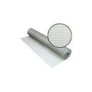 Replacement Screen, Aluminum, 36 in W, 100 ft L, 0.011 in Wire Dia, Silver
