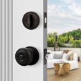 thumbnail image 3 of Probrico Entry Door Knob Lock Set and Single Cylinder Deadbolt Combination Set Oil-Rubbed Bronze (3 Pack) Keyed Alike, 3 of 5