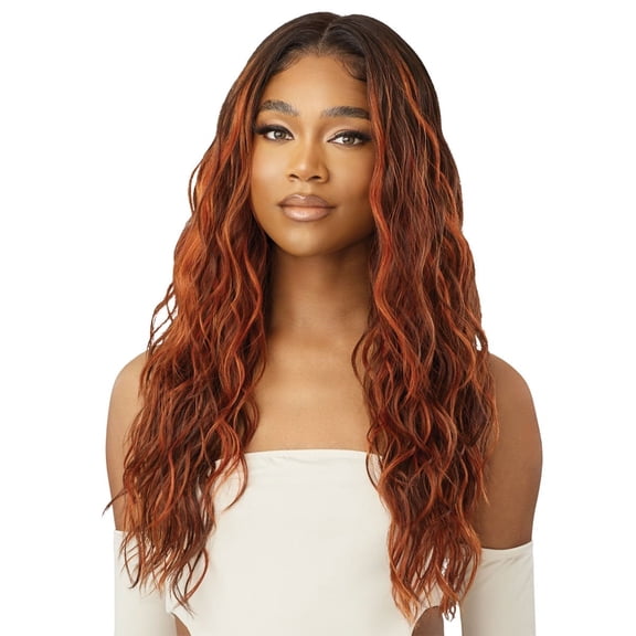 Outre Irina 13"X6" Perfect Hairline Glueless Lace Wig 24" Lace Wigs / Color: 2 - DARK BROWN