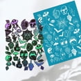 thumbnail image 5 of 4x5 Inch Silk Screen for Polymer Clay 90's Retro Party Clay Stencils Reusable Hip Hop Graffiti Silk Screen Printing Stencils, 5 of 9