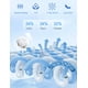 thumbnail image 4 of Camiseta de baño Cotrasen para hombre, verano, UPF 50+, sin mangas, color blanco L, 4 of 6