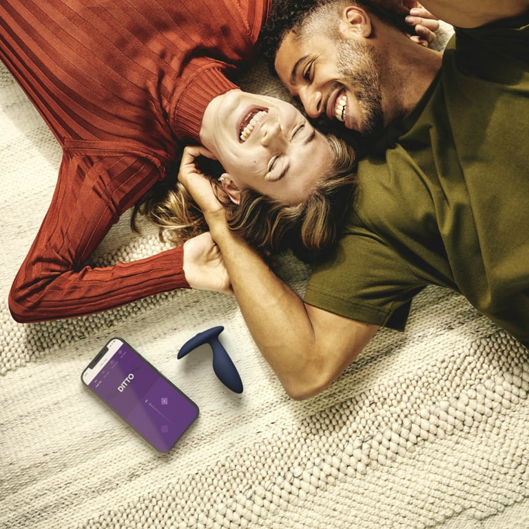 768px x 768px - We-Vibe Ditto Vibrating Plug with Remote and App, Blue - Walmart.com