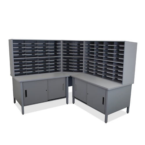 Marvel Office Furniture 100 Compartment Mailroom Organizer