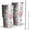 Pioneer Flower Floral, variant on 30oz Pioneer Flower Floral Print Pattern Tumbler, Double Wall Vacuum Insulated Cup, BPA-Free Leak Proof Lid & Reusable Straws, Hot 12h, Cold 34h