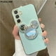 thumbnail image 2 of Funda de teléfono con soporte de espejo brillante para Samsung Galaxy A34, 24, 54, 14, A04, A13, A32, A73, A33, A53, A23, A52, A72 Fivean unisex, 2 of 2