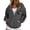 Army Green, variant on Women Hoodies Rugby Game Print Hooded Zip Up Sweatshirt Tops Rugby Long Sleeve Fall Winter Sports Activewear Jacket