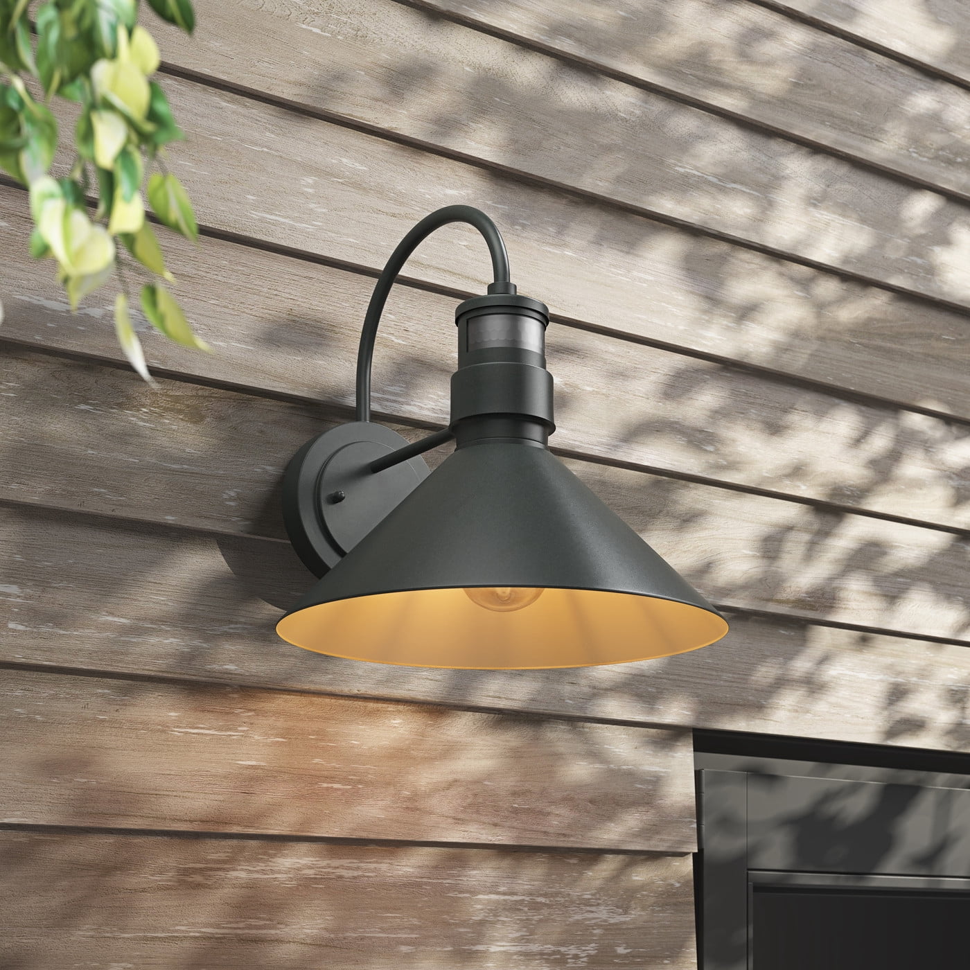 Aiwen Porch Wall Lamp Motion Sensor Wall Sconce Vintage Outdoor Light Fixture