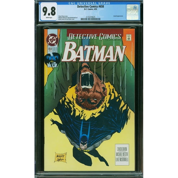 Detective Comics #658 - CGC 9.8 Comic Book
