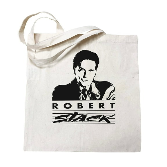Robert Stack Unsolved Mysteries Canvas Tote Bag