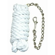 Intrepid International 556014 0.75 in. Cotton Lead Rope with NP Chain