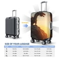 thumbnail image 6 of Lsque Seaside Sunset Cool Dragon Printed Luggage Cover, Travel Luggage Protector,Scratch and Dirt Resistant, Fits 18-32 Inch Luggage - Small, 6 of 9