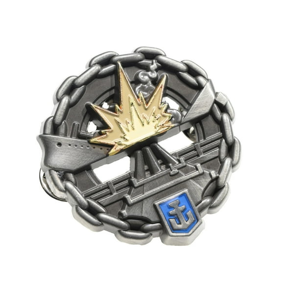 Starforged World of Warships Achievements Commemorative Pin Brooch Badge Game Peripherals