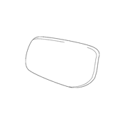 Genuine OE Kia Mirror Glass - 87621-1M010