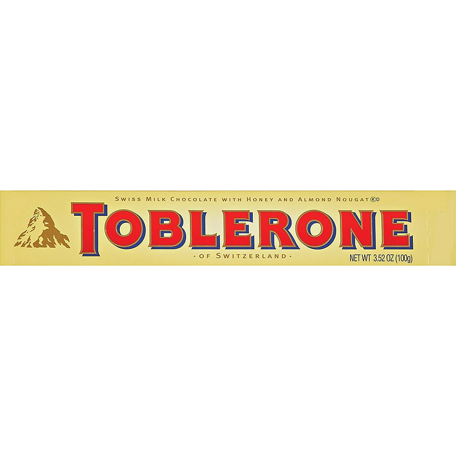 Toblerone Chocolate Bar Milk Chocolate 20X3.52 oz