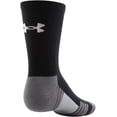 thumbnail image 3 of Calcetines Under Armour Team Crew, talla mediana, negro/grafito/blanco, 3 of 3