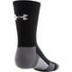 thumbnail image 3 of Calcetines Under Armour Team Crew, talla mediana, negro/grafito/blanco, 3 of 3