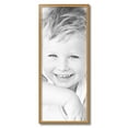 thumbnail image 2 of ArtToFrames 13x32" Gold with Star Picture Frame, Gold Wood Poster Frame, with Regular Acrylic and Foam Backing 3/16 inch (FBPL-4755), 2 of 7