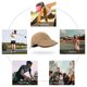 thumbnail image 5 of Sombrero de pescador de secado rápido ajustable con circunferencia de 54-58 cm, protector solar de verano para exteriores, se puede colgar con máscara, sombrero para el sol, 5 of 5