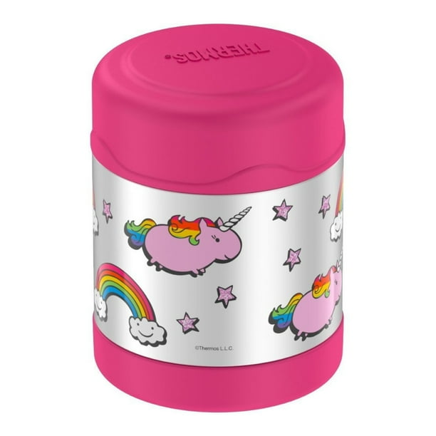 Thermos Funtainer Stainless Steel Food Jar (10 oz, Chubby Unicorn