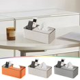 thumbnail image 1 of Cajón de pañuelos remoto, Protección contra polvo, Acero inoxidable resistente, Diseño moderno, Para oficina, Control a distancia, Pañuelos higiénicos, Decoración elegante, Uso doméstico, Blahzhy, 1 of 7