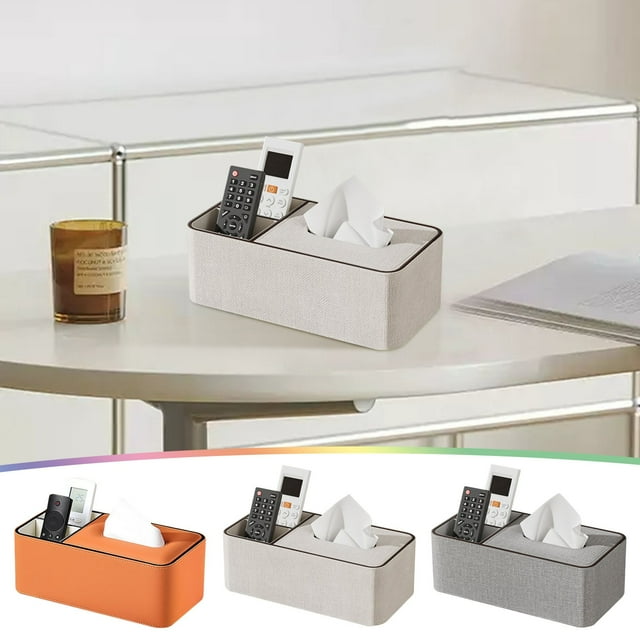 Cajón de pañuelos remoto, Protección contra polvo, Acero inoxidable resistente, Diseño moderno, Para oficina, Control a distancia, Pañuelos higiénicos, Decoración elegante, Uso doméstico, Blahzhy