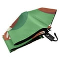 thumbnail image 6 of FORMRS Travel Umbrella Folding Auto Open Close Windproof Rain UV Protection, American Footballs, 6 of 8