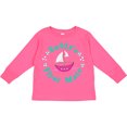 thumbnail image 3 of Inktastic Daddys First Mate (girl) Girls Long Sleeve Toddler T-Shirt, 3 of 5