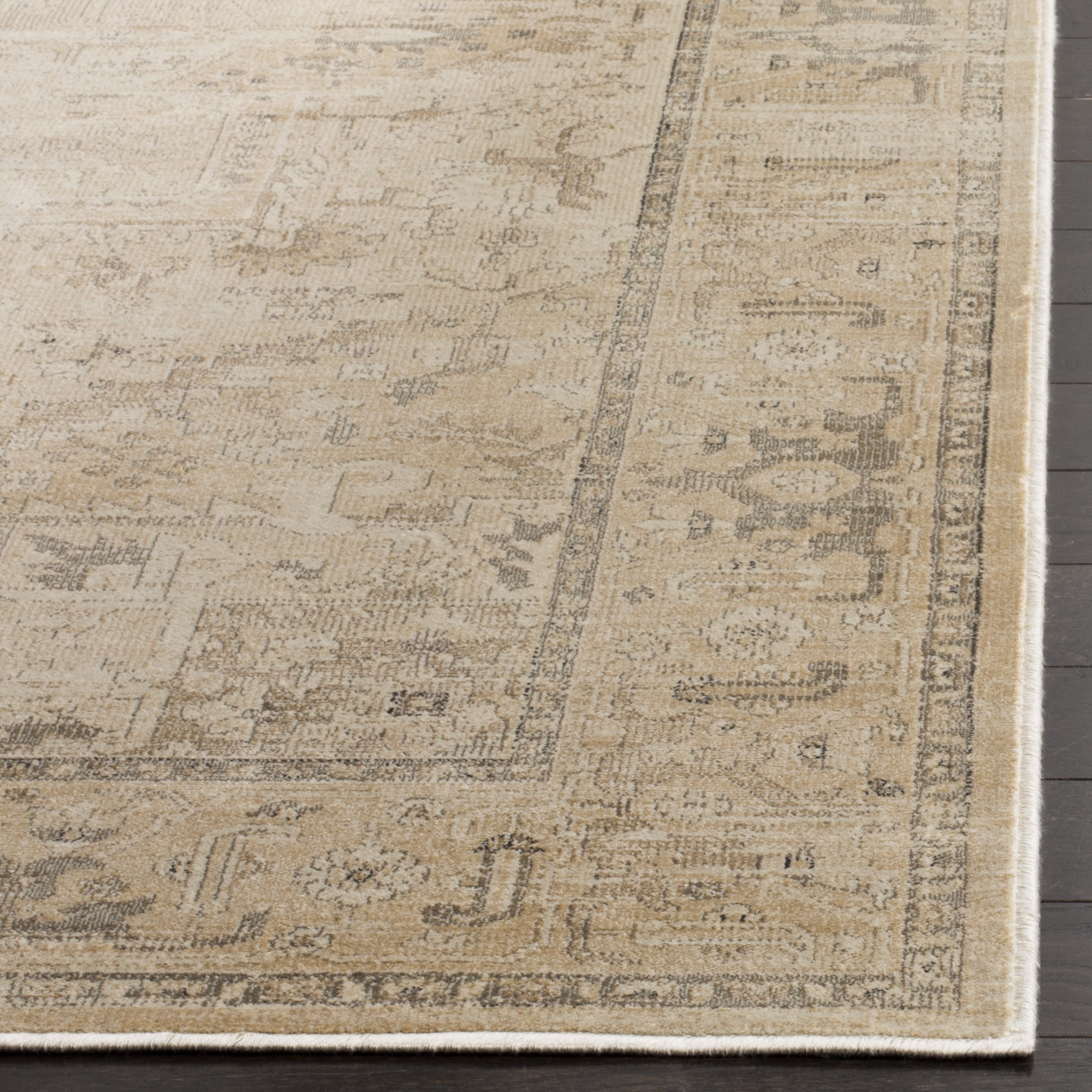 SAFAVIEH Vintage Adrian Traditional Area Rug, Stone, 9' x 12'
