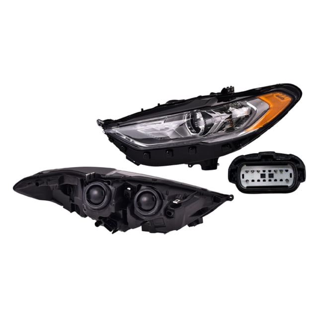 Faro Fusion 2017 A 2018 Ford lado Izquierdo Con Leds Generica