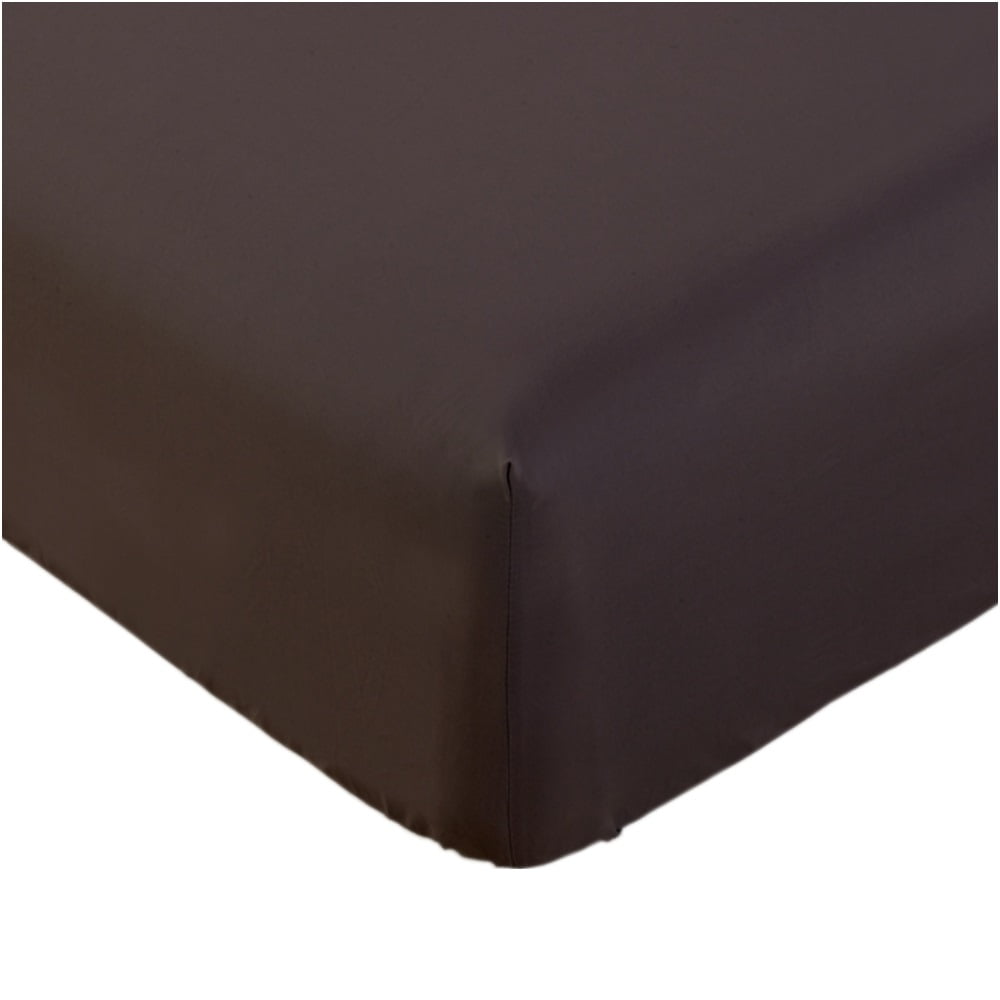 Mellanni Fitted Sheet Cal-King Brown Brushed Microfiber 1800 Bedding Cal King, Brown Fade Hypoallergenic - Stain Resistant Wrinkle